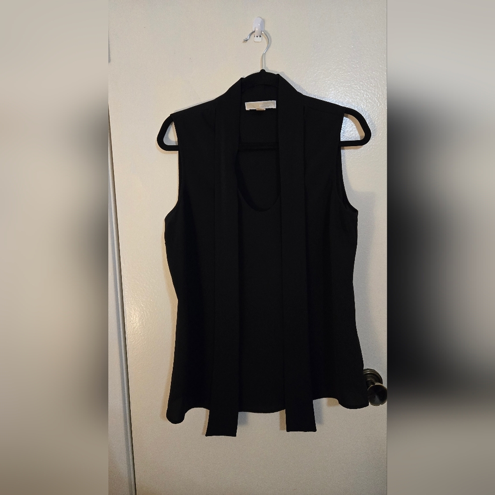 Michael Kors Black Sleeveless Tank Top